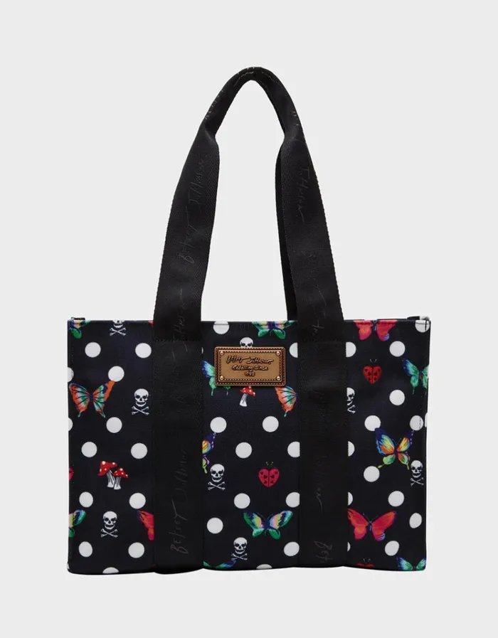 Women MEDIUM TOTE DOTS Dots Betsey Johnson