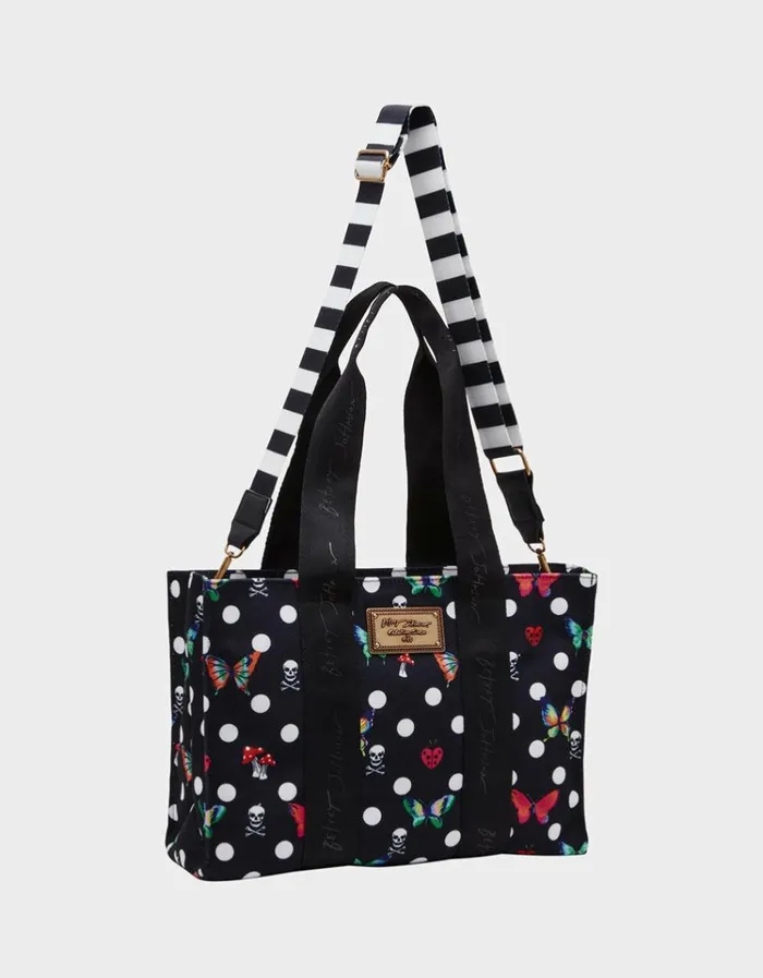 Women MEDIUM TOTE DOTS Dots Betsey Johnson Women MEDIUM TOTE DOTS Dots Betsey Johnson