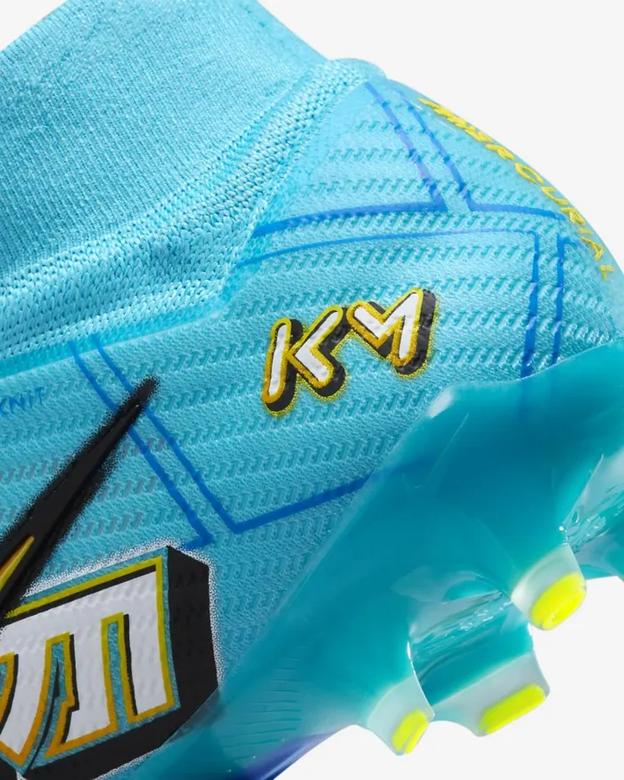 WomenMen Nike All Shoes Mercurial Superfly 9 Elite KM AG Baltic Bluewhite