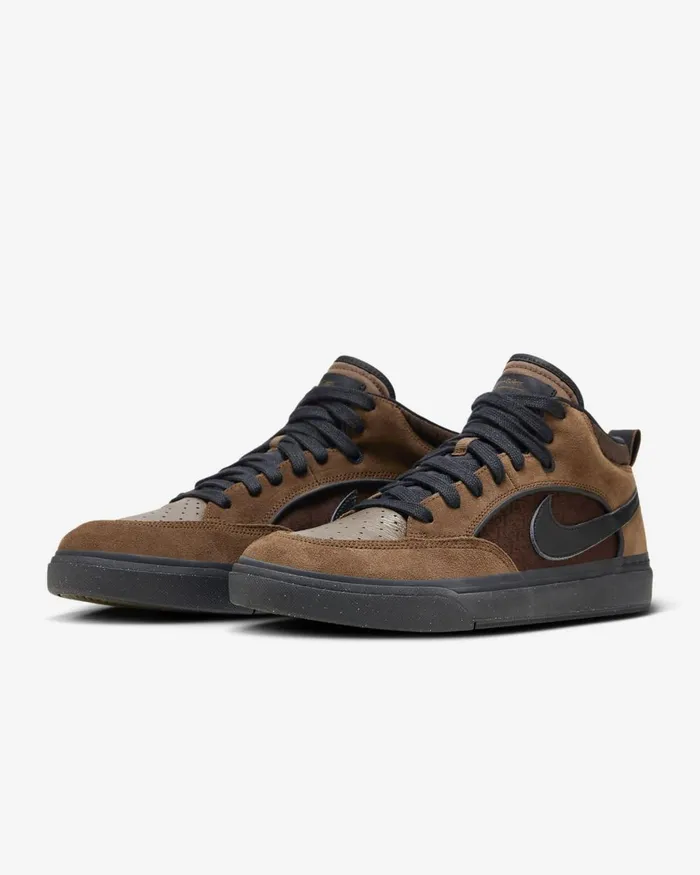 WomenMen Nike All Shoes SB React Leo Brownbrownearthblack