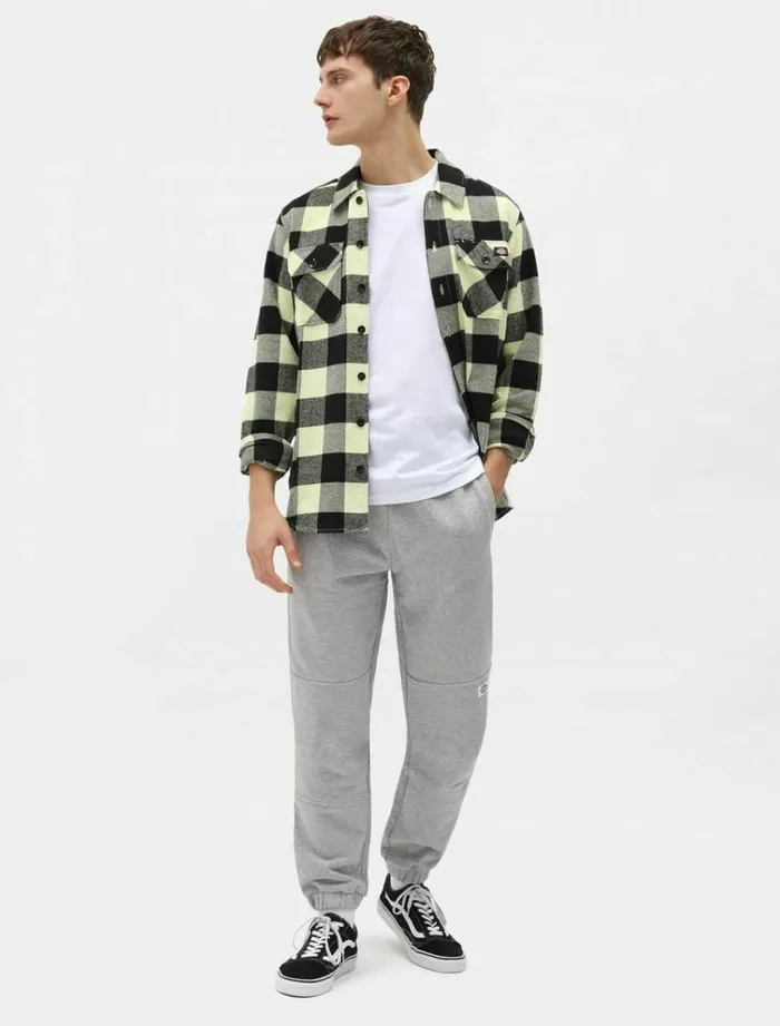 WomenMen Trousers Dickies Bienville Sweatpant Grey Melange