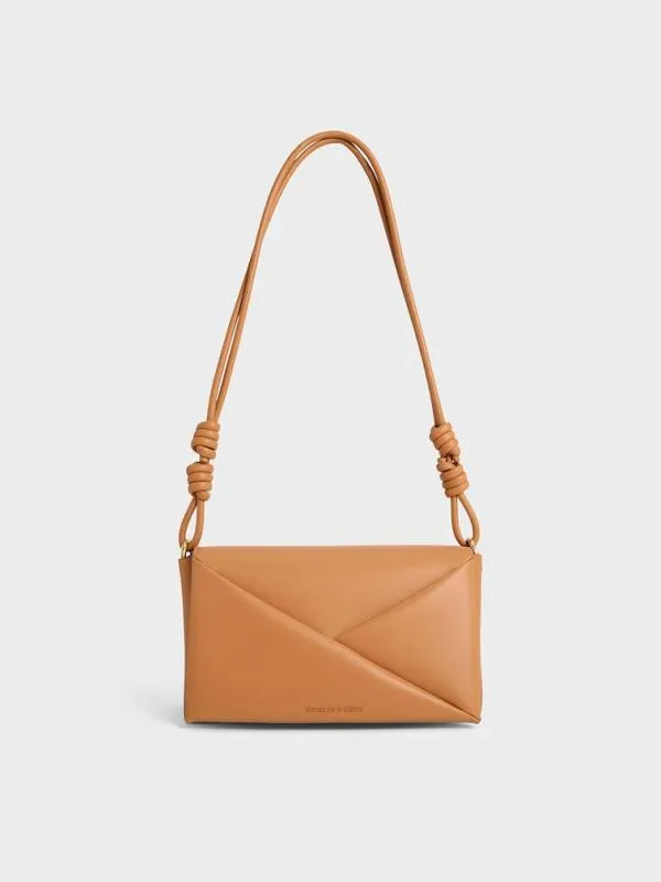 Women Midori Geometric Shoulder Bag 8211 Toffee CHARLES and KEITH Shoulder Bags Women Midori Geometric Shoulder Bag 8211 Toffee CHARLES and KEITH Shoulder Bags