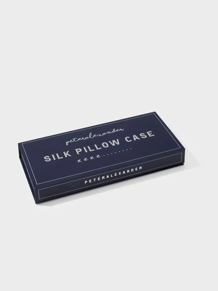 Women Mulberry Silk Pillowcase Navy Peter Alexander Silk