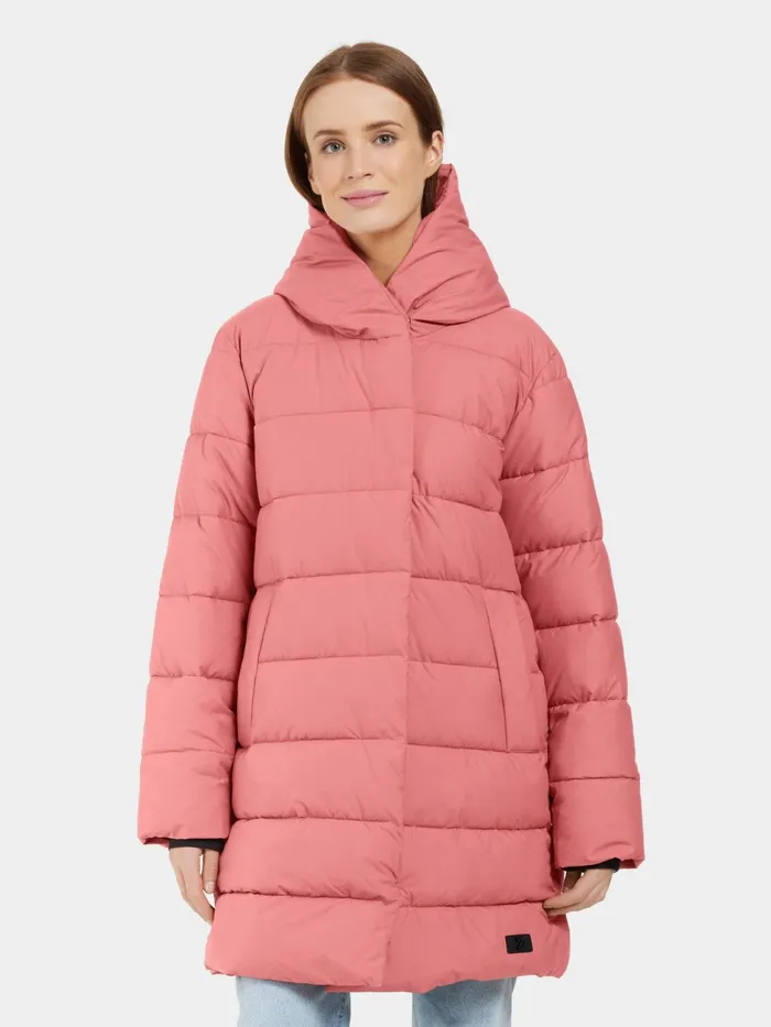 Women Nella Parka Crushed Velvet Didriksons Autumn Jackets