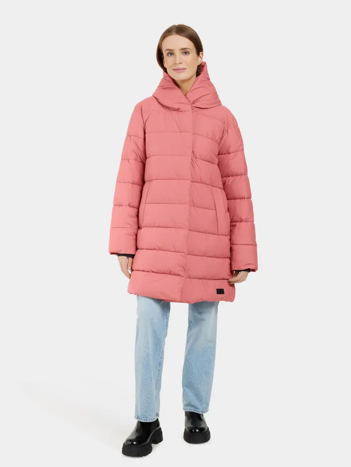 Women Nella Parka Crushed Velvet Didriksons Autumn Jackets