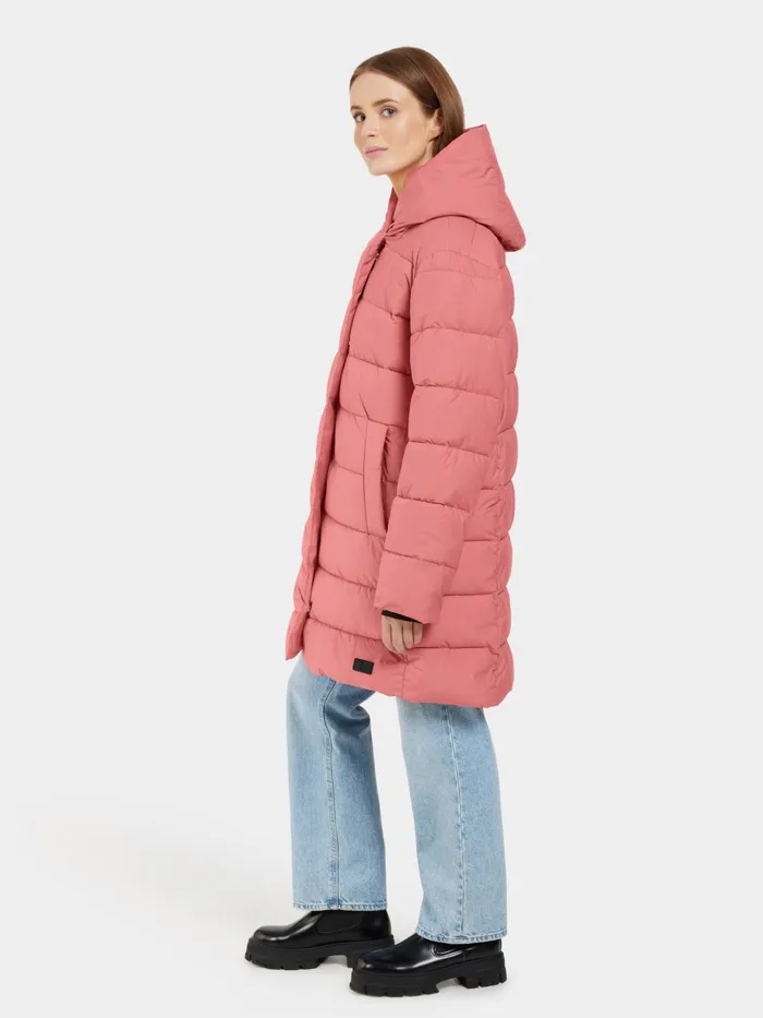 Women Nella Parka Crushed Velvet Didriksons Autumn Jackets