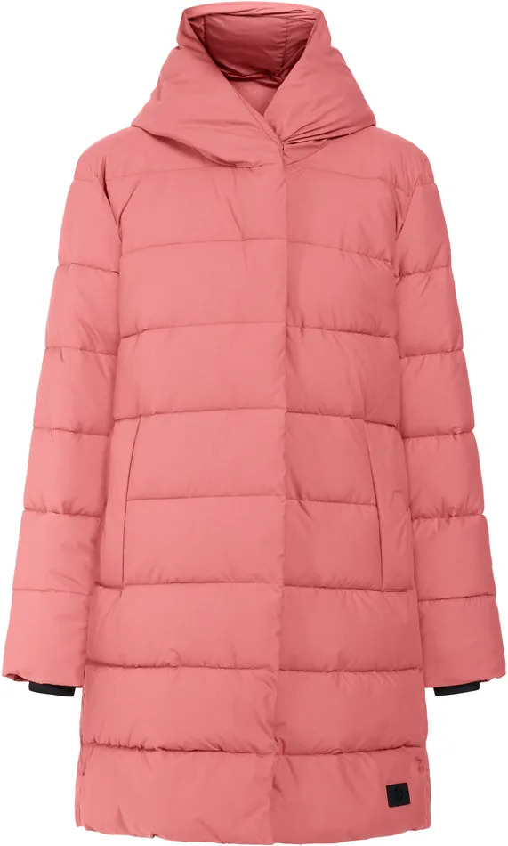 Women Nella Parka Crushed Velvet Didriksons Autumn Jackets