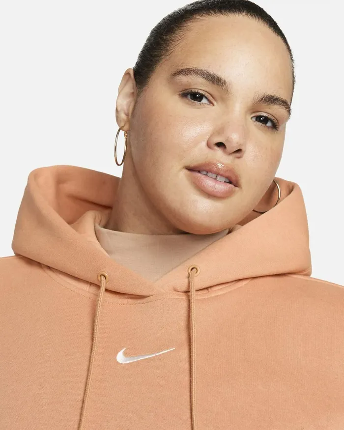Women Nike Matching Sets Sportswear Phoenix Fleece Amber Brownsail