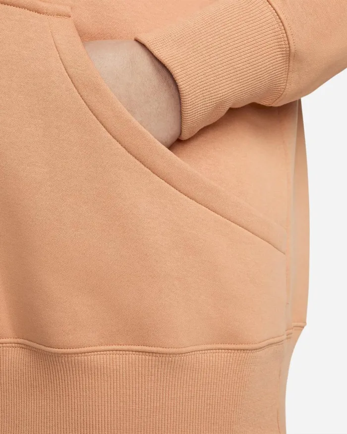 Women Nike Matching Sets Sportswear Phoenix Fleece Amber Brownsail