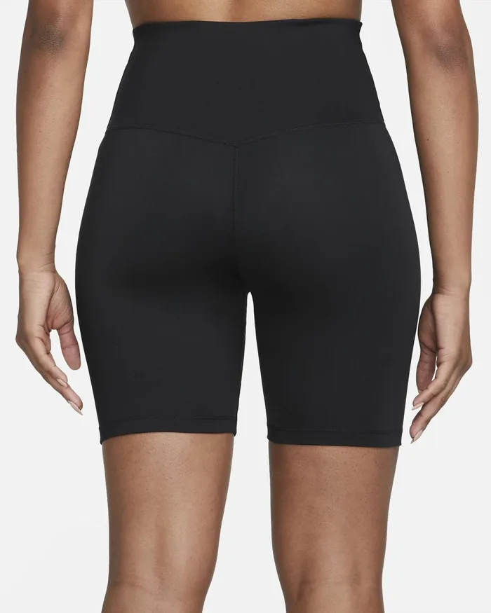 Women Nike Shorts DriFIT One Blackwhite