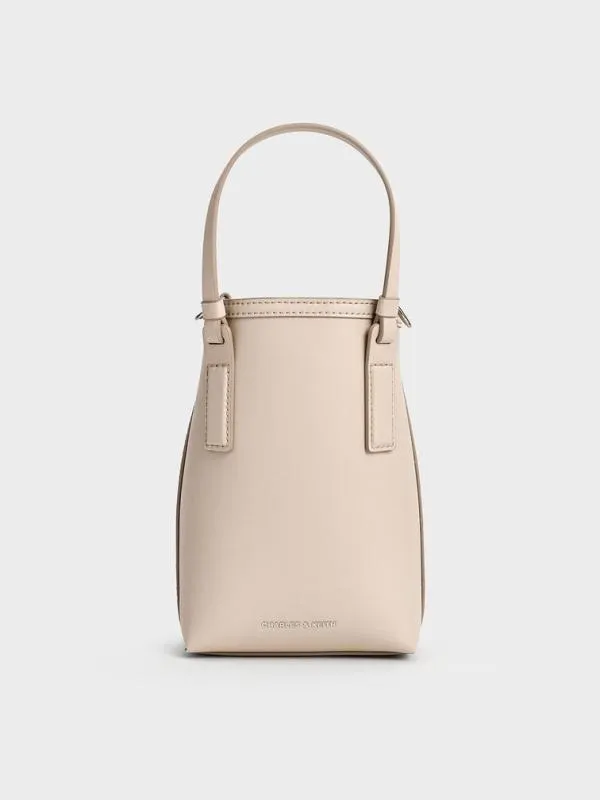Women Noelle Elongated Tote 8211 Ivory CHARLES and KEITH Tote Bags