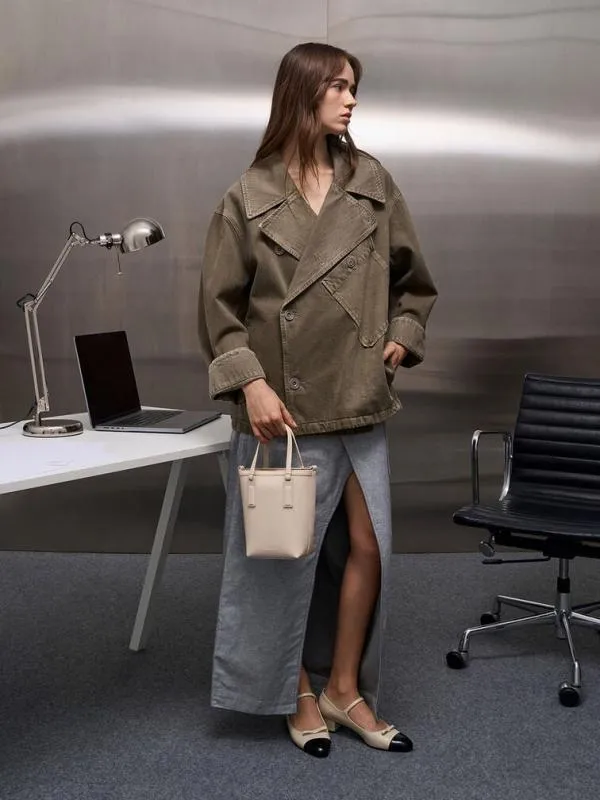Women Noelle Elongated Tote 8211 Ivory CHARLES and KEITH Tote Bags