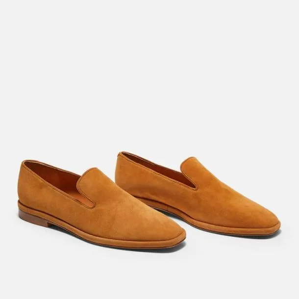 Women OLYMPIA Suede Rust Clergerie Loafers and Moccasins
