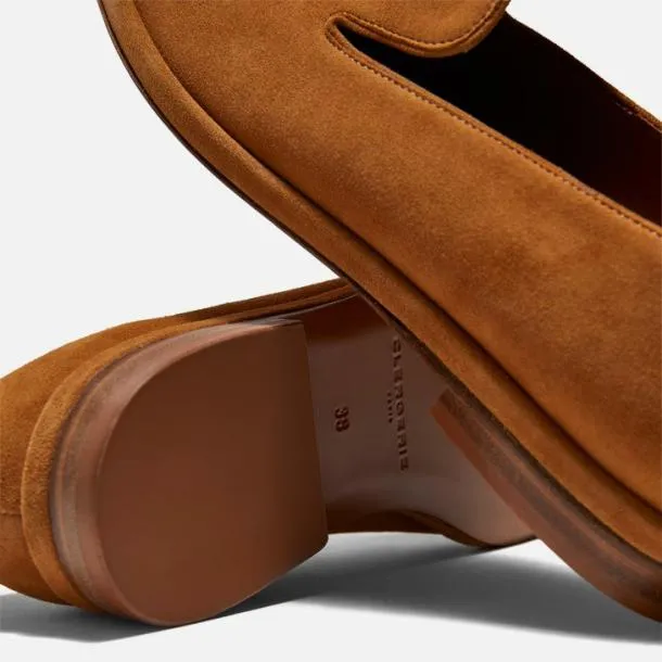 Women OLYMPIA Suede Rust Clergerie Loafers and Moccasins