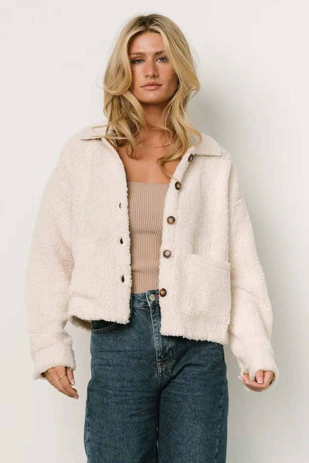 Women Outerwear Baltic Born Mar Boucle Jacket Ivory