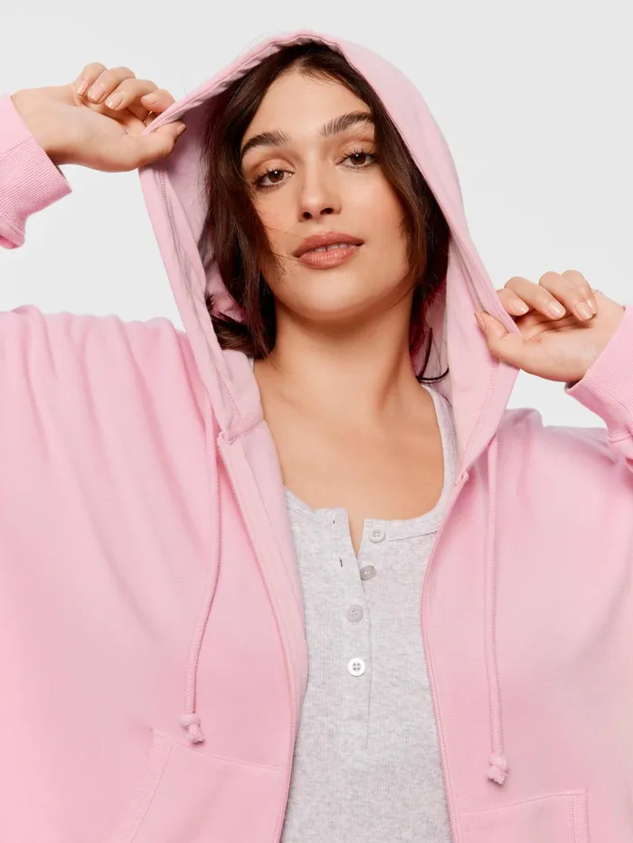 Women PA Plus Bubblegum Hoodie Pink Peter Alexander Tops
