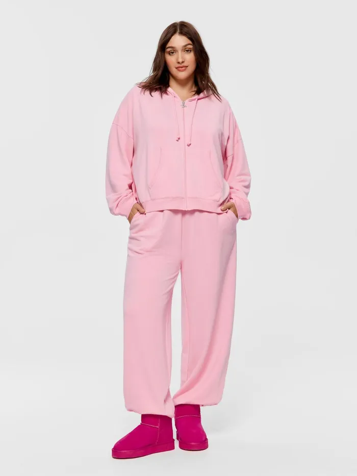 Women PA Plus Bubblegum Hoodie Pink Peter Alexander Tops
