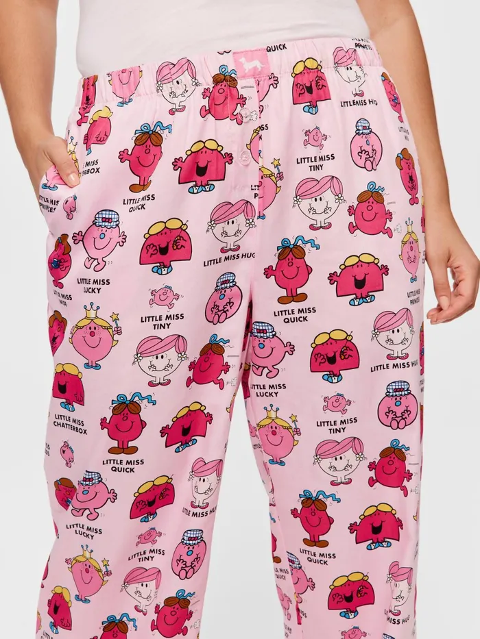 Women PA Plus Little Miss Character Classic Pj Pant Multi Peter Alexander Pants