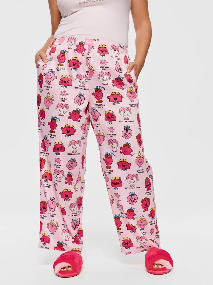 Women PA Plus Little Miss Character Classic Pj Pant Multi Peter Alexander Pants