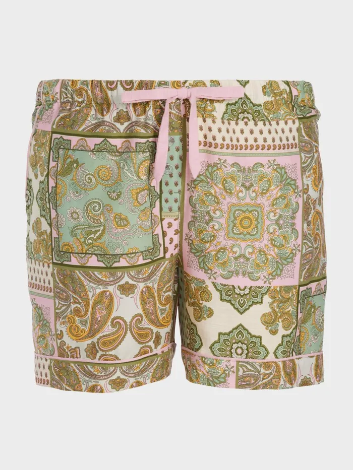 Women PA Plus Paisley Mid Short Multi Peter Alexander Shorts
