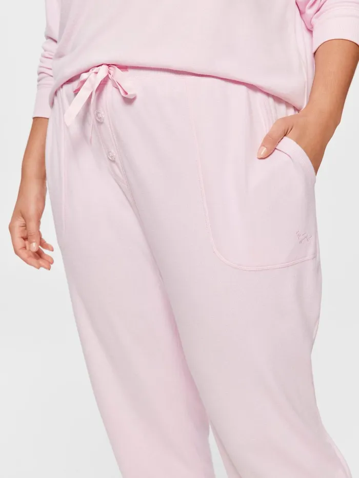 Women PA Plus Pink Plush Easy Pj Pant Pink Peter Alexander Pants