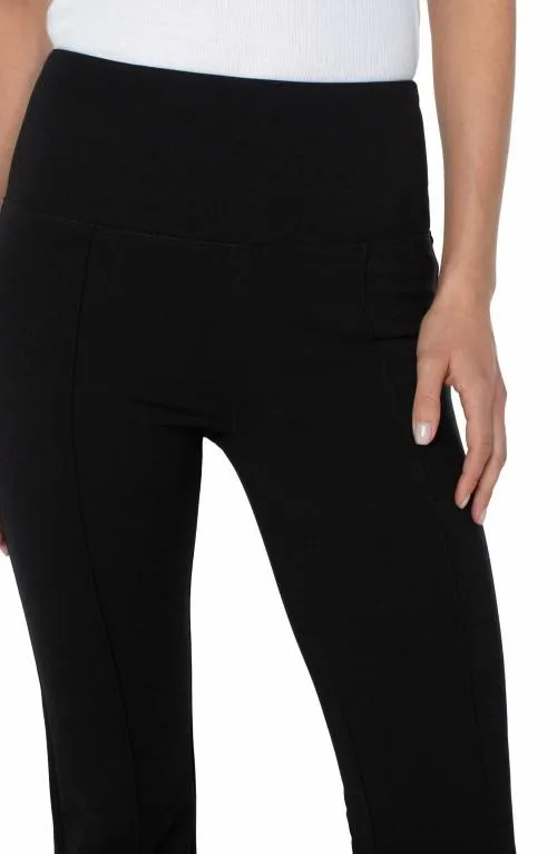 Women Pants Liverpool Los Angeles Pearl Full Length Flare Black