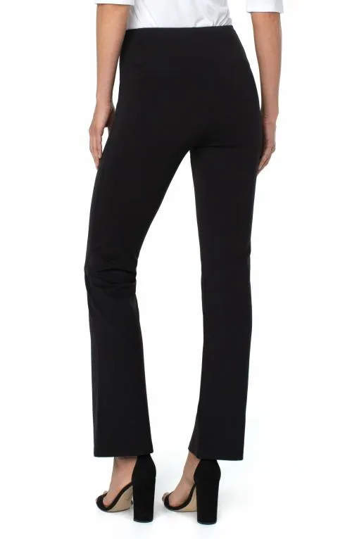 Women Pants Liverpool Los Angeles Pearl Full Length Flare Black
