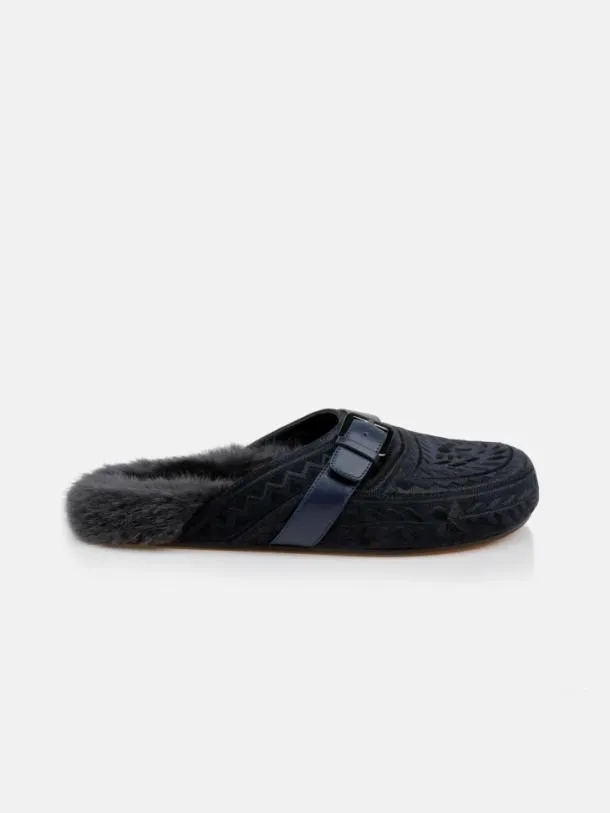 Women QUASHA Suede Mineral Clergerie Flats