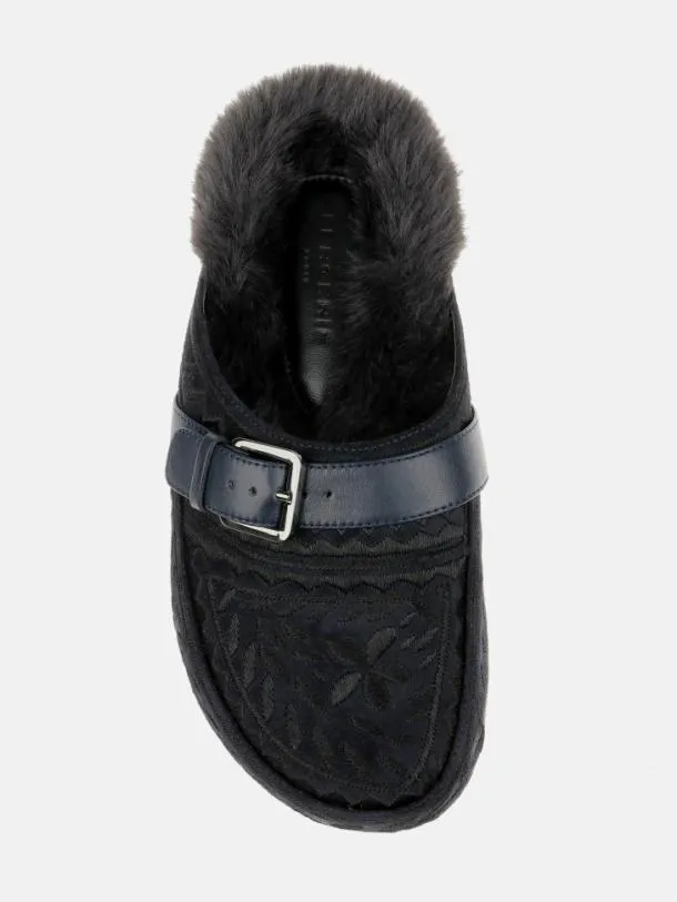 Women QUASHA Suede Mineral Clergerie Flats