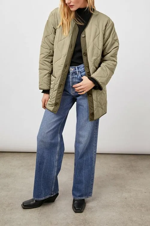 Women Rails Jackets and Coats Elin Jacket Sage Women Rails Jackets and Coats Elin Jacket Sage