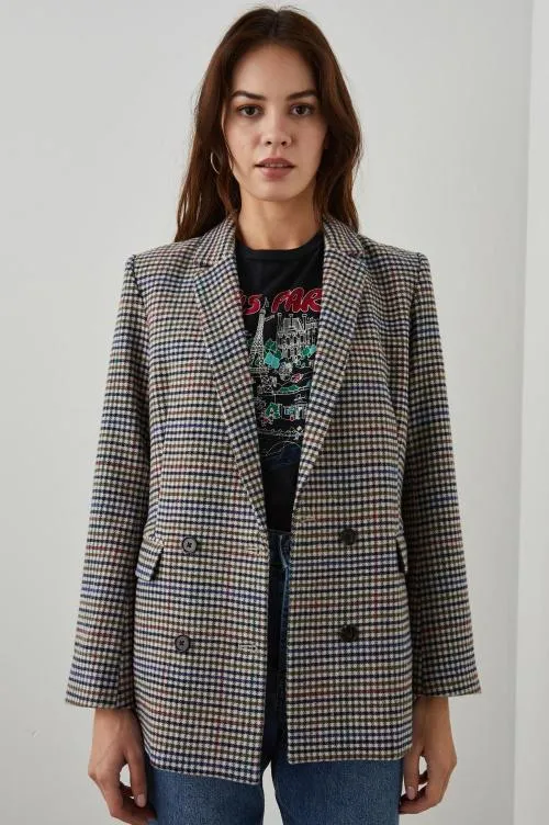 Women Rails Jackets and Coats Jac Blazer Cardinal Pine Multi Women Rails Jackets and Coats Jac Blazer Cardinal Pine Multi