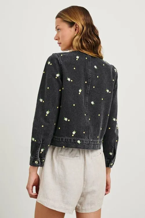 Women Rails Jackets and Coats Lido Jacket Ash Black Floral Women Rails Jackets and Coats Lido Jacket Ash Black Floral