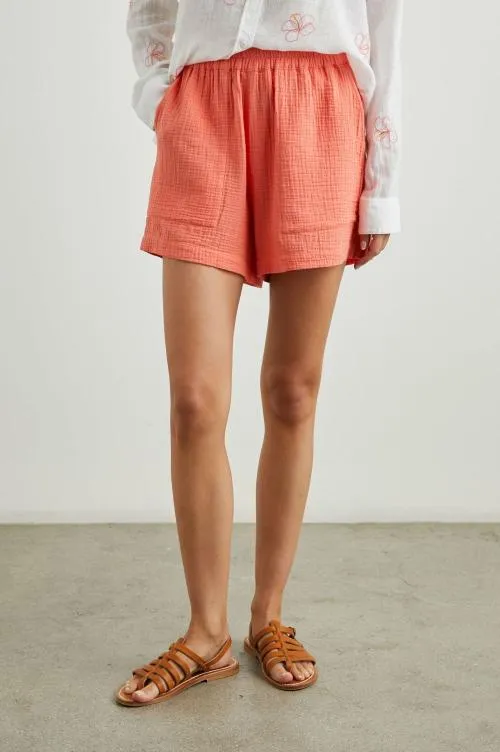 Women Rails Pants and Shorts Leighton Short Papaya