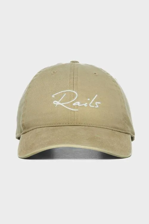 Women Rails Shoes and Accessories Anniversary Baseball Cap Khaki