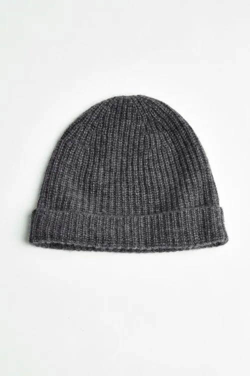Women Rails Shoes and Accessories Autumn Cashmere Silk Beanie Thunder