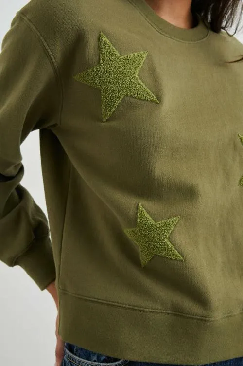 Women Rails Sleepwear and Lounge Sonia Sweatshirt Olive Women Rails Sleepwear and Lounge Sonia Sweatshirt Olive