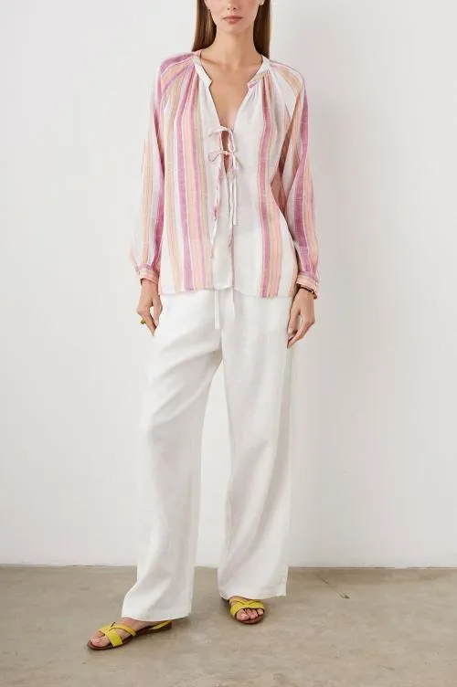 Women Rails Tops Brielle Top Hibiscus Stripe