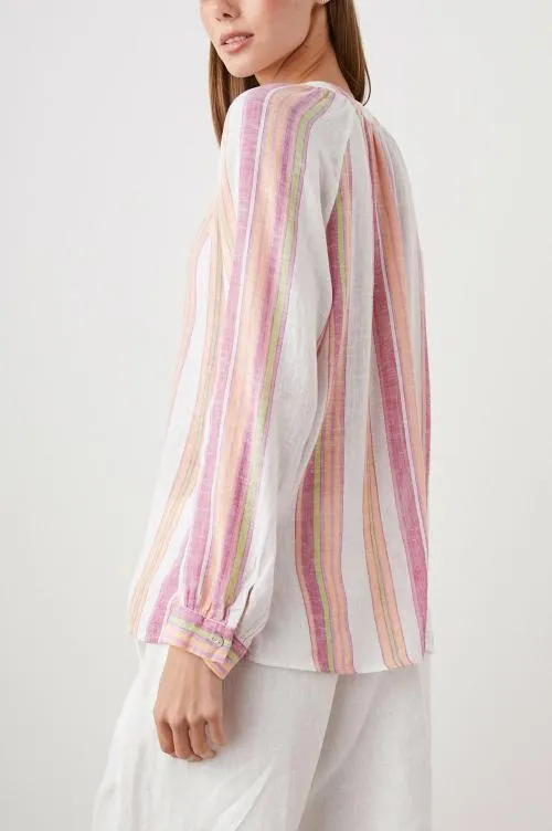 Women Rails Tops Brielle Top Hibiscus Stripe