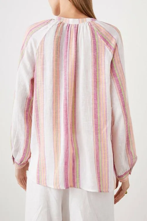 Women Rails Tops Brielle Top Hibiscus Stripe