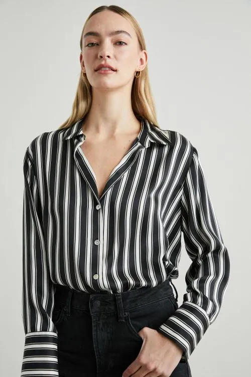 Women Rails Tops Dorian Shirt Melrose Stripe