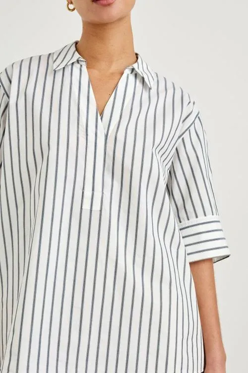 Women Rails Tops Juda Top Chalk Slate Stripe