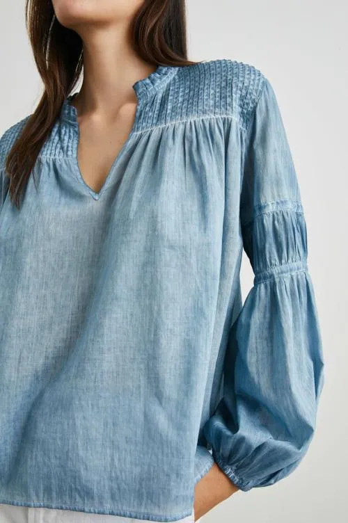 Women Rails Tops Marli Top Faded Blue Women Rails Tops Marli Top Faded Blue