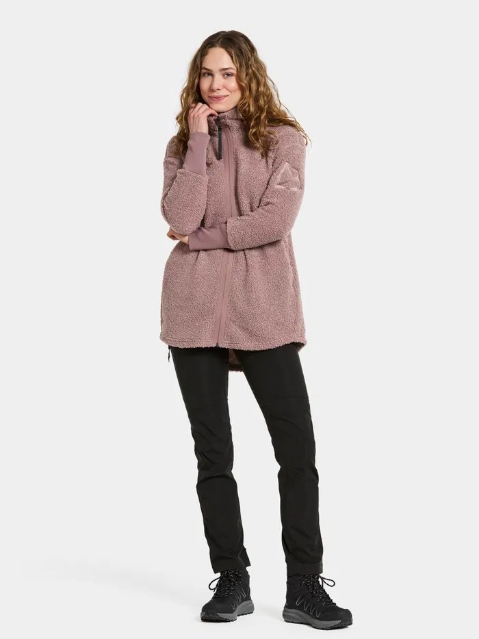Women Sally FullZip Faded Wine Didriksons Spring Jackets
