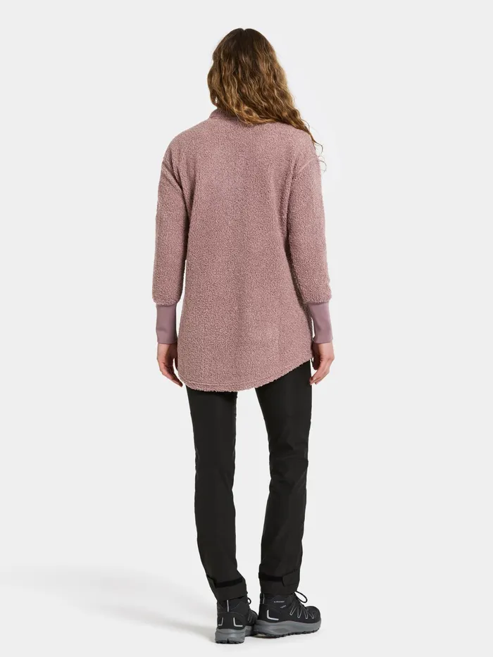 Women Sally FullZip Faded Wine Didriksons Spring Jackets