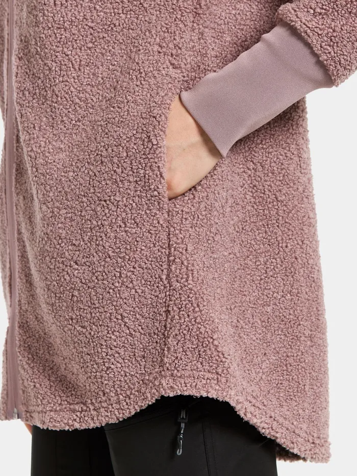 Women Sally FullZip Faded Wine Didriksons Spring Jackets