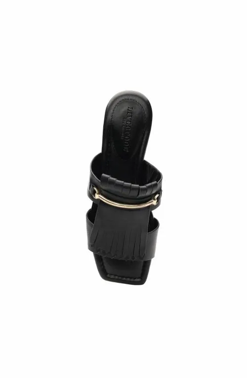Women Sandals Liverpool Los Angeles Dana Point Kiltie Flat Sandal Black