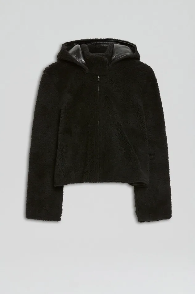 Women Scanlan Theodore SHEARLING JACKET BLACKBLACK Jackets Women Scanlan Theodore SHEARLING JACKET BLACKBLACK Jackets