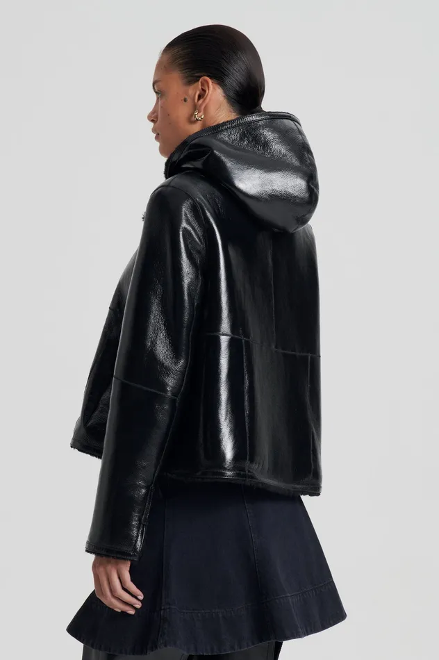 Women Scanlan Theodore SHEARLING JACKET BLACKBLACK Jackets Women Scanlan Theodore SHEARLING JACKET BLACKBLACK Jackets