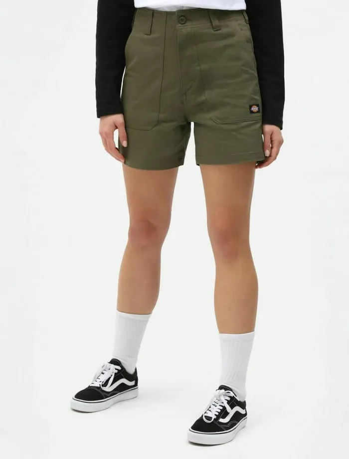 Women Shorts Dickies Chokio Short Military Green
