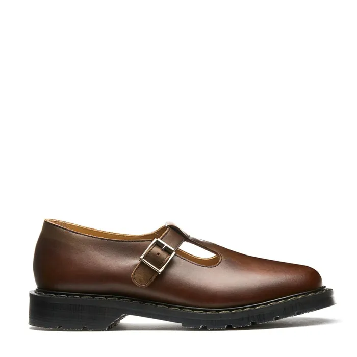 Women Solovair Mary Jane Shoes Gaucho Crazy Horse Mary Jane Shoe
